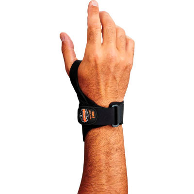 Ergodyne® ProFlex® 4020 Wrist Support, Gray, XS/S Left