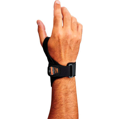 Ergodyne® ProFlex® 4020 Wrist Support, Gray, L/XL, Left