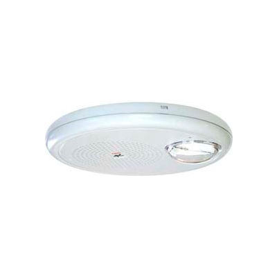 Edwards, signalisation EGC-HDVMH, Multi haute-CD/corne-Strobe, 95-177 CD, support de plafond, blanc