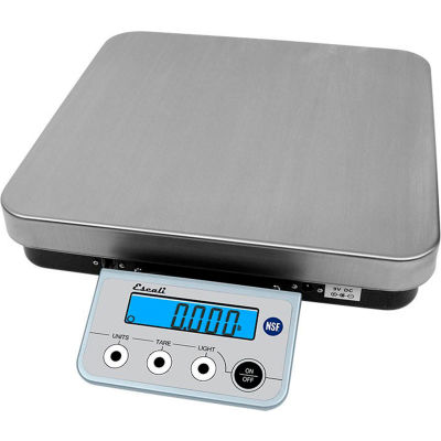 Escali RL136 partie contrôle balance, 13lb x 0,1 oz / 6 kg x 2 g, acier inoxydable