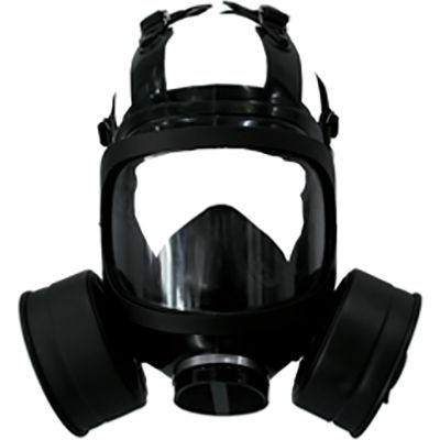 EDI-USA Filtre de remplacement de masque à gaz pour filetage de 40 mm