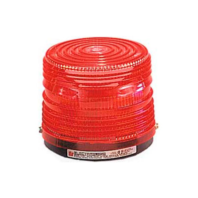 Federal Signal 141ST-120R Strobe light, 120VAC, Red