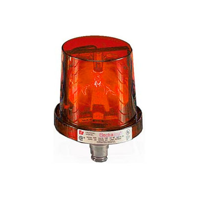 Signal fédéral 225-120R Lumière rotative, 120VAC, Rouge