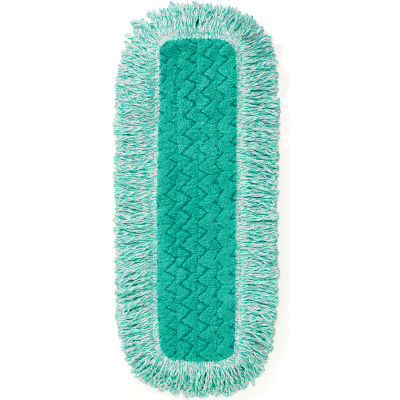 Rubbermaid Commercial Products 18 » Dust Pad w / Fringe, Polyester / Nylon, Vert