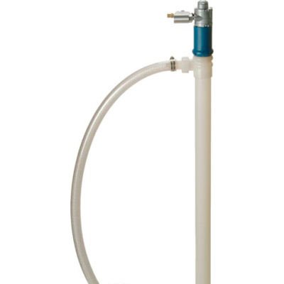 Finish Thompson DPFV015 48" Drum Pump Kit - PVDF Pump Tube with Iconel Shaft - Air Motor