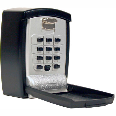 FJM Security KeyGuard Surface Mount Key Lock Box SL-590 - Verrouillage Keypad, Détient 1-5 Clés