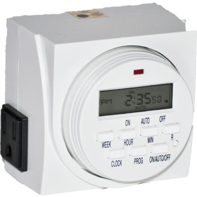 Fantech Programmable Digital Timer FTD 7 7 Day Grounded