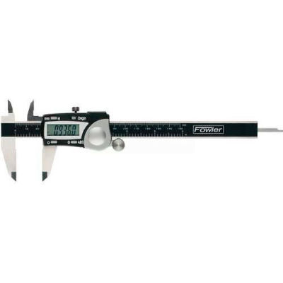 Fowler 54-100-008-2 0-8''/200MM Stainless Steel Digital Caliper W/ Data Output