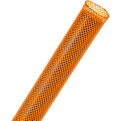 Techflex 5/8 » Flexo PET General Purpose Sleeving Dia., 500', Orange