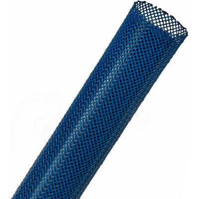 Techflex 1 » Flexo PET General Purpose Sleeving Dia., 250', Bleu