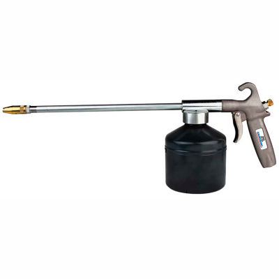 Guardair 83SG, Syphon Pneumatic Oil Gun W/12" Extension & 1 Qt screw-on, steel container