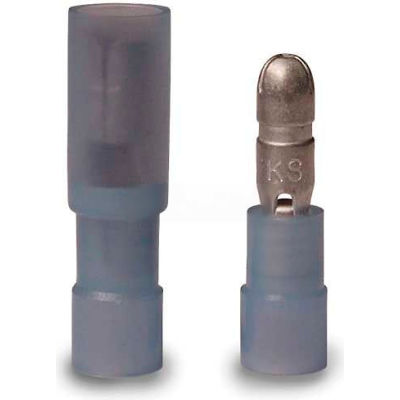 Gardner Bender 20-163 P Bullet Splice, M/F paires, 16-14 Awg, 0156" Plug, bleu - 20 pk.