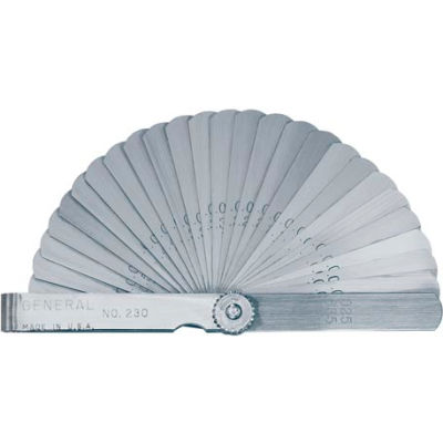 General Tools 230 26-Leaf Economy Feeler Gage