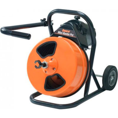 Fil général MRP-D Mini-Rooter Pro vidange/nettoyage d’égouts Machine W/75 x 1/2 "câble & 4 les jeu de fraises de Pc
