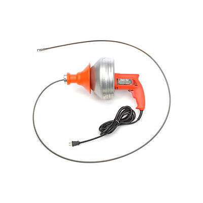 General Wire SV-D Super-Vee Drain/Sewer Cleaning Machine W/ 25' x 5/16" Cable.