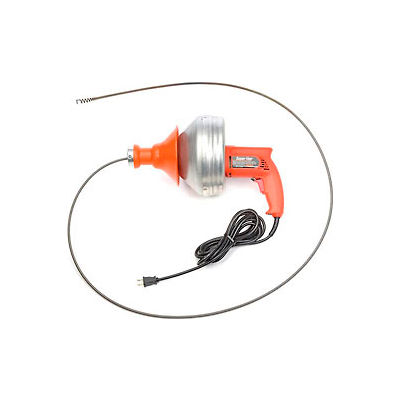 General Wire SV-F Super-Vee Drain/Sewer Cleaning Machine W/ 25' x 1/4" Cable