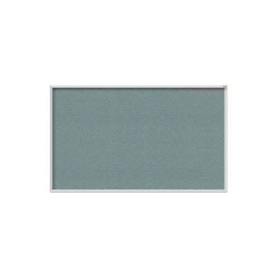 Ghent Bulletin Board - Vinyl - Aluminum Frame - 36"W x 24"H - Stone