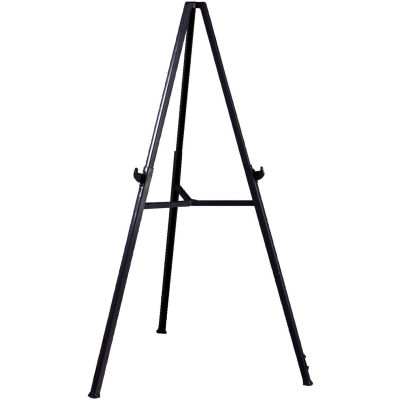 Ghent Triumph Display Easel - Adjustable - 36"W x 24"H - Gray