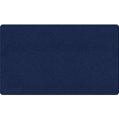 Tableau d'affichage de bord enveloppé de Gand - Tissu bleu - 4' x 6'