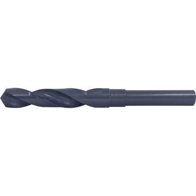 Cle-Line 1813 3/4 HSS General Purpose Steam Oxide 118 Point 1/2 réduit Shank Silver & Deming Drill