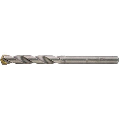 Cle-Line 1818 1/2 12Dans OAL HSS Heavy-Duty Sand Blasted 118 Point Carbide-Tipped Masonry Drill