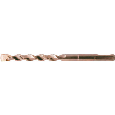 Cle-Line 1821 1/2 8Dans OAL HSS H.D. Sand Blasted 118 Point Carbide-Tipped SDS-Plus 2 Masonry Drill