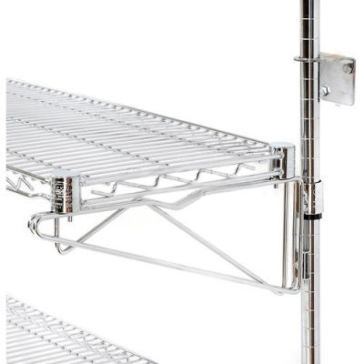 Wire shelf wall on sale mount bracket