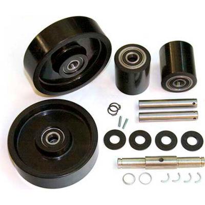 GPS Complete Wheel Kit for Manual Pallet Jack GWK-1043-CK - Fits Specific Uline Models
