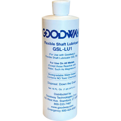 Fluide lubrifiant Goodway, arbre flexible