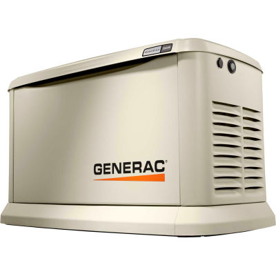 Générateur de secours refroidi par air Generac Guardian 26kW, 120/240V, 1 phases, NG/LP, WiFi activé