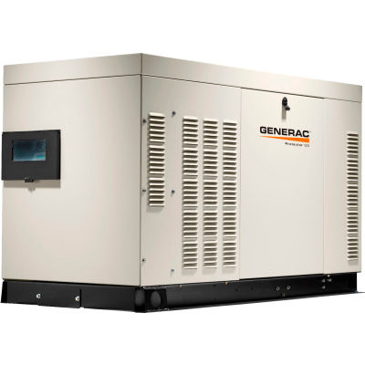 Generac RG02224ANAX, 22kW, monophasé, Quietsource générateur, NG/LP, alun réfrigéré par un liquide. Enceinte