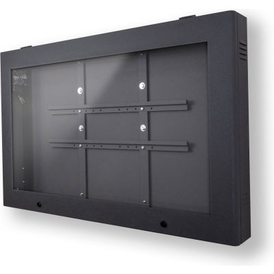 Indoor/Outdoor LCD Guardian TV Enclosure for 50"-55" Monitors, Noir