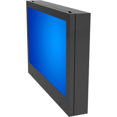 Indoor/Outdoor LCD Guardian TV Enclosure for 15"- 24" Monitors, Noir