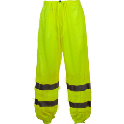Norme de classe E 3801 GSS sécurité Mesh pantalon, Lime, S/M