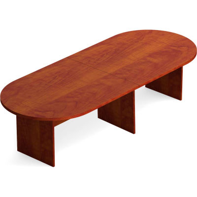 Offices To Go™ Conference Table - Racetrack - 120"L x 48"W - American Dark Cherry