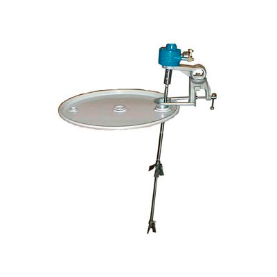 Grovhac Air Powered C-Clamp Agitator 90-500DA0D - 2" Bung - 1/2 HP - (2) 4-1/2" Cl-Propellers