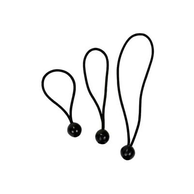 11" Premium Black Ball Bungie - Package of 50 - Pkg Qty 2