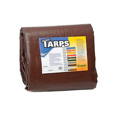 20' x 30' Super Heavy Duty 8 oz. Tarp Brown - BR20x30