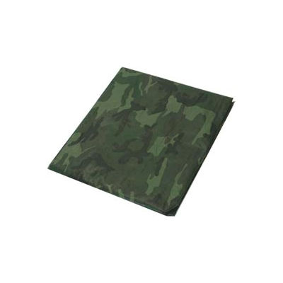 10' x 16' Light Duty 3.3 oz. Tarp, Camouflage/Green - CAMO10x16