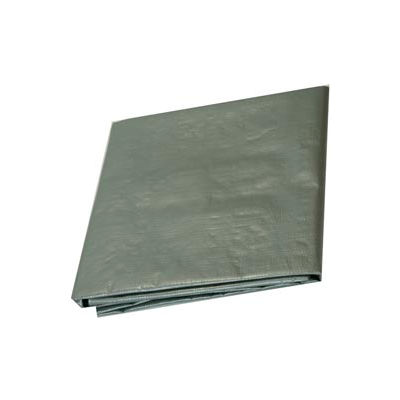 12' x 12' Medium Duty 6 oz. Tarp, Silver - S12x12
