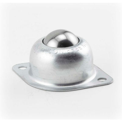 Hudson Bearings 1" Carbon Steel Main Ball with 2 Hole Flange Carbon Steel Housing BT-1CS - 2"W - Pkg Qty 25
