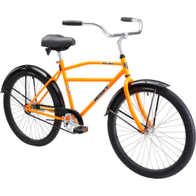 Husky Bicycles 26 » Men’s Industrial Cruiser, HD-105, Orange