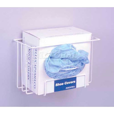 Horizon Mfg. Shoe Cover Dispenser Rack, 8-1/4"H x 13"W x 6-3/4"D