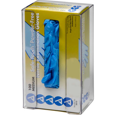 Chargement de boîte à gants en plastique du distributeur, par le haut horizon MFG détient boîte de 1, 9-1/2" H x 6" W x 4 « D, clair
