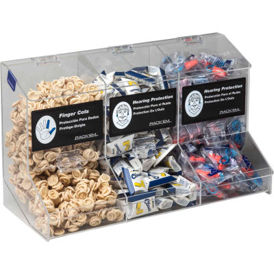 Horizon Mfg. 3-Compartment Universal Dispenser, 5173