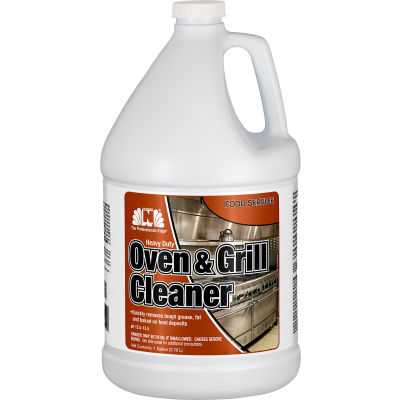 Nilodor Oven & Grill Cleaner, Bouteille gallon, Non parfumé, 4/Caisse