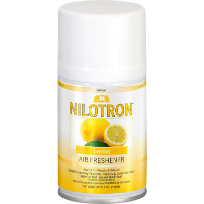 Adulcorants d’air nilotron mesurés, parfum de citron, 7 oz. Recharge, 12/Caisse