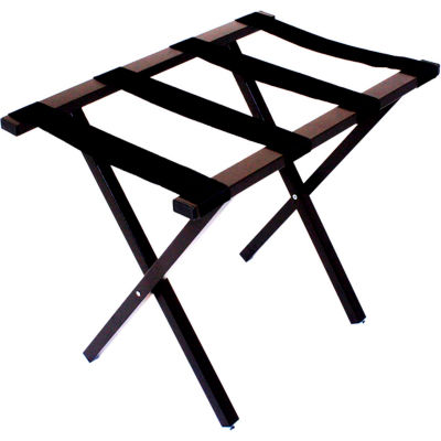 Brown Metro Luggage Rack - Pkg Qty 4