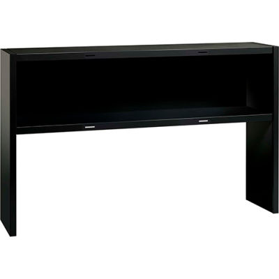 Hirsh industries® modulaire en acier pile-sur le bureau Hutch-60 "W-noir