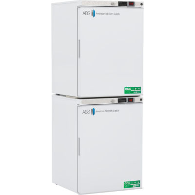 Abs Laboratoire Porte solide 5,2 Pi³ Réfrigérateur/Porte solide 4 Pi³ Congélateur (-40)
